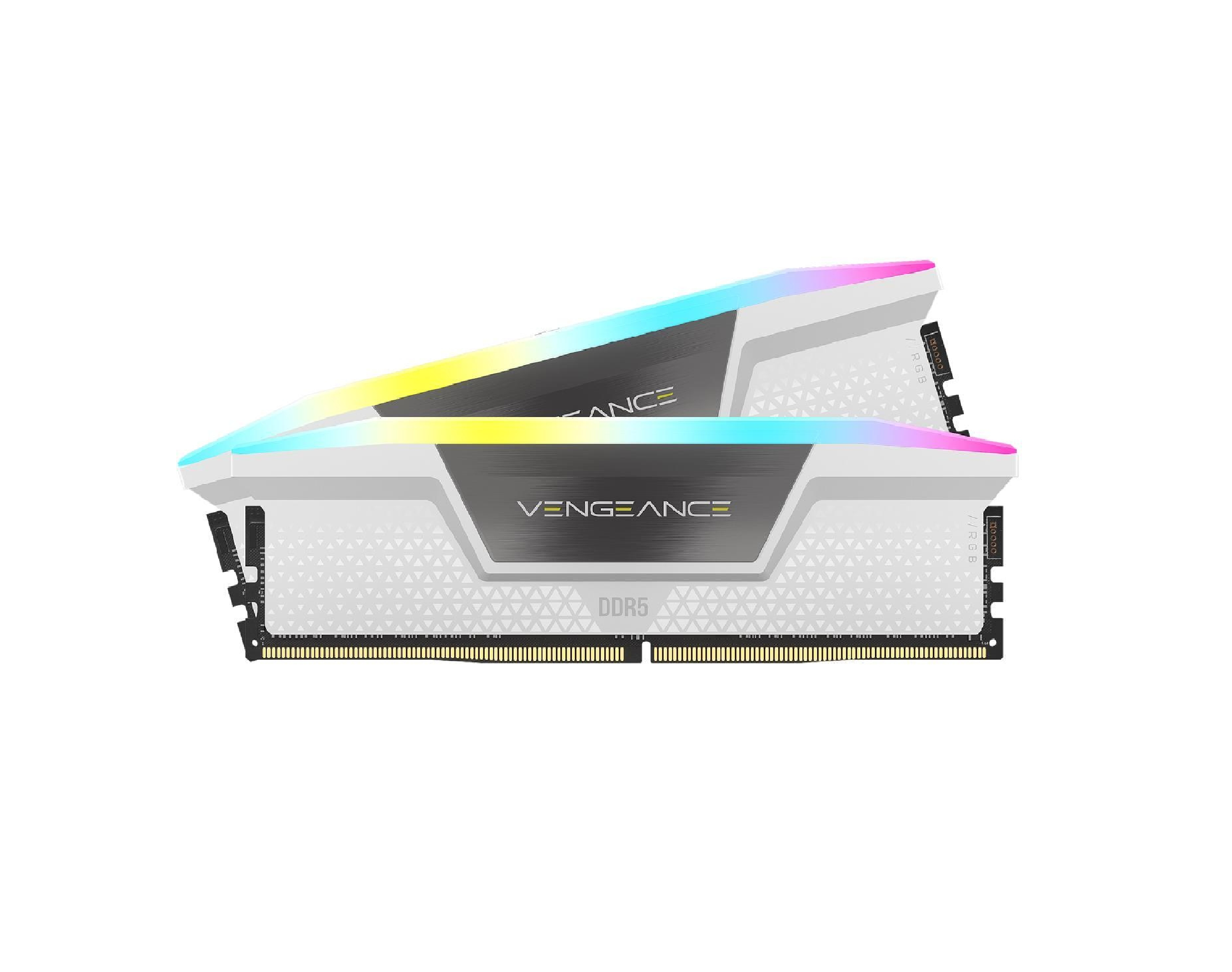 CORSAIR Vengeance RGB 32GB (2 x 16GB) 6000MHz CL36 DDR5 Desktop 