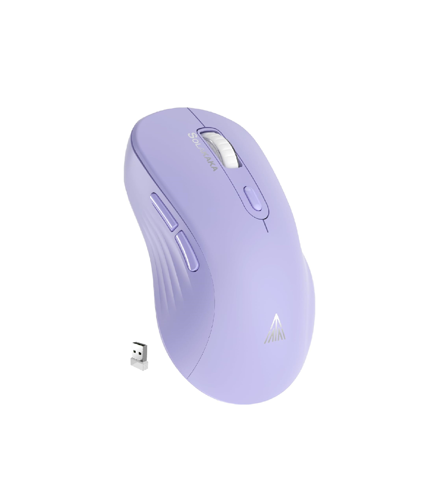 SOLAKAKA SM66 Wireless Gaming Mouse - Purple - CS Net Games