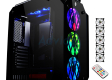Coolman Tsunami Amber RGB Gaming Case