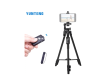 YUNTENG VCT-5208 Travel Tripod for Mobile and Camera with Bluetooth Remote Control