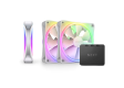 NZXT F120 RGB DUO TRIPLE PACK 3FAN - White