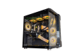 GAMEKM Robin 7xFan Gaming Case - Black