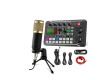 BM800 + F998 Live Sound Card Audio Microphone & Mixer Kit