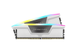 CORSAIR Vengeance RGB 32GB (2 x 16GB) 6000MHz CL36 DDR5 Desktop Memory - White