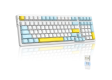 Ziyoulang K96 Wireless Mechanical Keyboard,100keys Red Switch