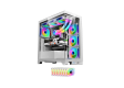 WJ CoolMan Prism PRO 7xFans Gaming Case - White