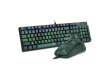 REDRAGON S108 Keyboard Mechanical Blue Switch & Gaming Mouse Combo