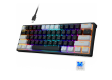 AULA F3261 60% RGB Gaming Mechanical Keyboard - Black gray - Blue Switch