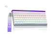 AULA HERO 84 HE 75% 8K Magnetic Switch Keyboard - White Contours