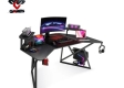 Gaming Desk Carbon Fiber Table 180 x 70 x 75cm
